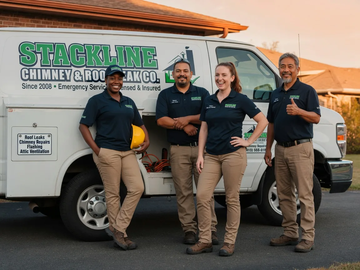 Chimney flashing repair company in Mountain Top, PA